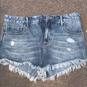 Jean shorts